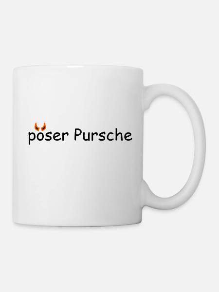 Pöser Pursche - Mug - white