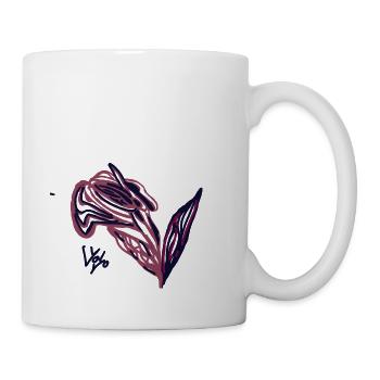Rose1 - Tasse - Weiß - Rechts