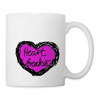 Heartbreaker1 - Tasse - Weiß - Rechts