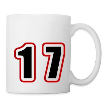 17 Number College - Mug - white - Right