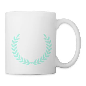 Wreath Blue - Mug - white - Right