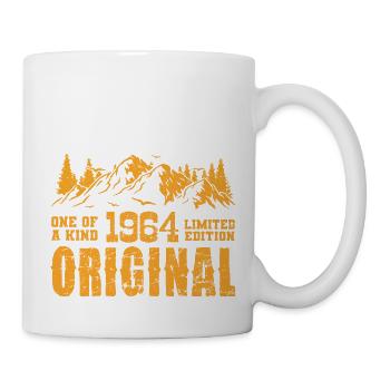 Geburtstagsgeschenk 1964 - 1964 - Tasse - Weiß - Rechts