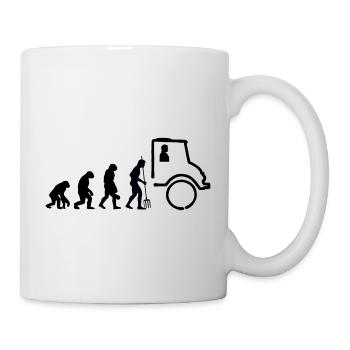 Unimog Evolution - Offroad - Farben editierbar - Tasse - Weiß - Rechts