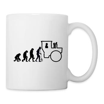 MB Trac Evolution - Offroad - Farben editierbar - Tasse - Weiß - Rechts