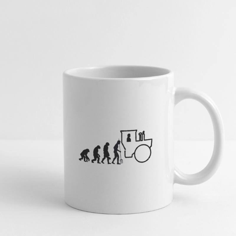 MB Trac Evolution - Tout-terrain - Couleurs modifiables Mug blanc