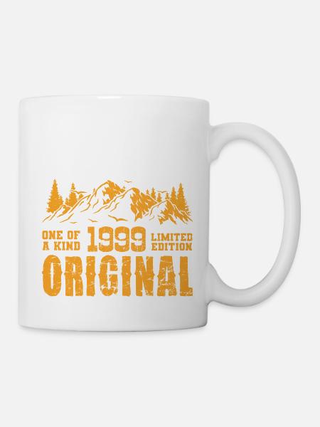 Geburtstagsgeschenk 1999 - 1999 - Tasse - Weiß