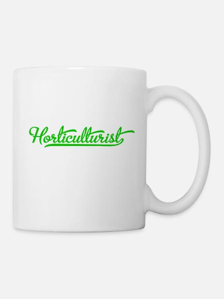 Gärtner - Tasse - Weiß