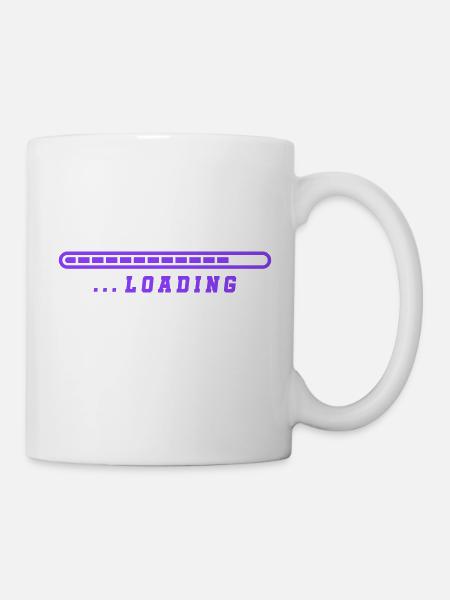 loading - Tasse - Weiß