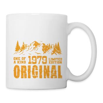 Geburtstagsgeschenk 1979 - 1979 - Tasse - Weiß - Rechts