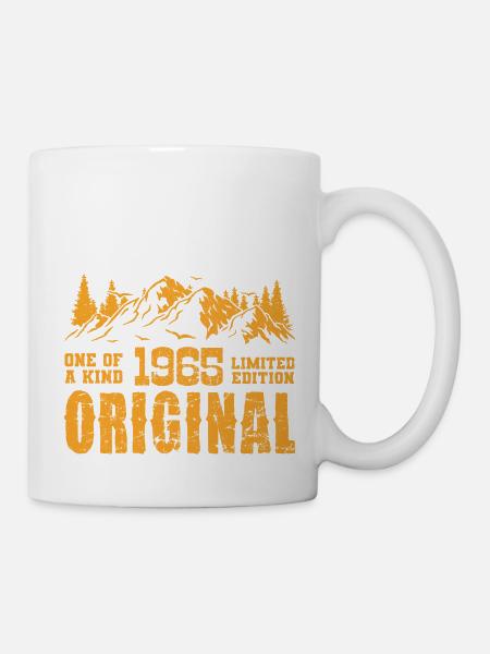 Cadeau d’anniversaire 1965 - 1965 - Mug blanc - blanc