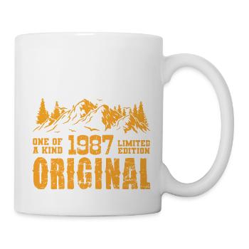 Geburtstagsgeschenk 1987 - 1987 - Tasse - Weiß - Rechts