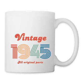 Vintage 1945 all original parts - Mug - white - Right