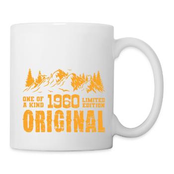 1960 - 1960 Geburtstagsgeschenk - Tasse - Weiß - Rechts