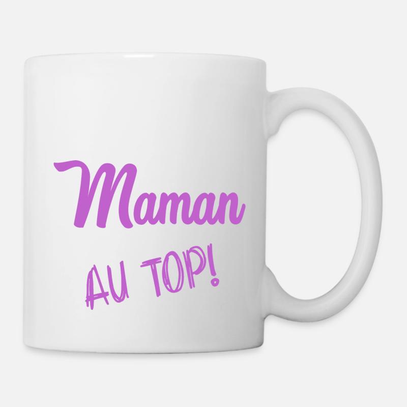 MAMAN. FÊTE DES MÈRES - Mug blanc - blanc