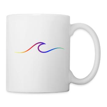 Wave wave Surfing Water Rat Surfer - Mug - white - Right
