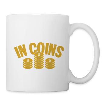 Collector's Creed: In Coins We Trust - Mug - white - Right
