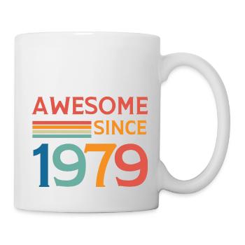 Awesome since 1979 - Mug blanc - blanc - Droite