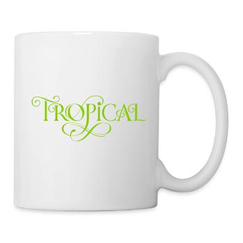 Tropical - Tasse - Weiß - Rechts