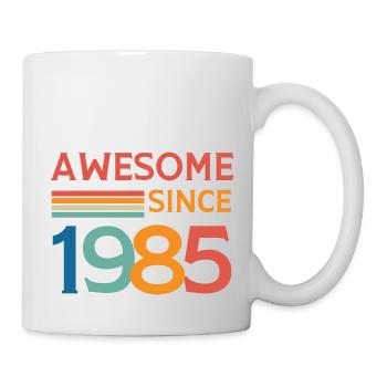 Awesome since 1985 - Mug - white - Right