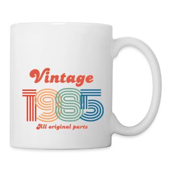 Vintage 1985 all original parts - Mug - white - Right