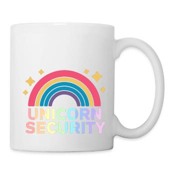 UnicoLicorne Sécurité Licorne Devise Licorne Secu - Mug blanc - blanc - Droite
