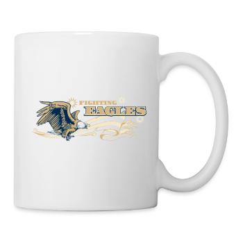 Adler - Tasse - Weiß - Rechts