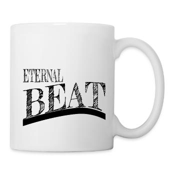 present idea sayings rhythm geek timeless elegance - Tasse - Weiß - Rechts