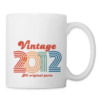 Vintage 2012 all original parts - Mug blanc - blanc - Droite