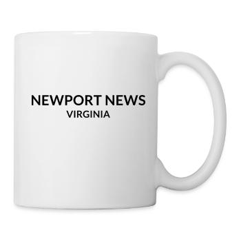 Newport News, Virginie, États-Unis - Mug blanc - blanc - Droite