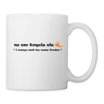 Keine E-toqui el el ous - Tasse - Weiß - Rechts