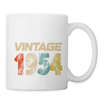 Vintage 1954 Retro - Best-seller - Mug blanc - blanc - Droite