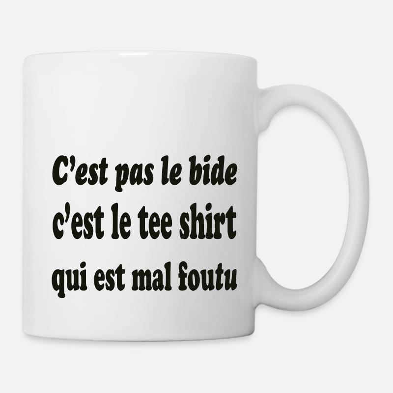 Humour gros ventre - Mug blanc - blanc