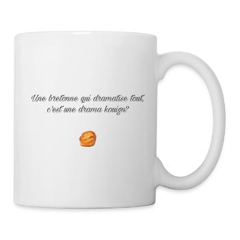 Dramakouign? Grey - Mug blanc - blanc - Droite