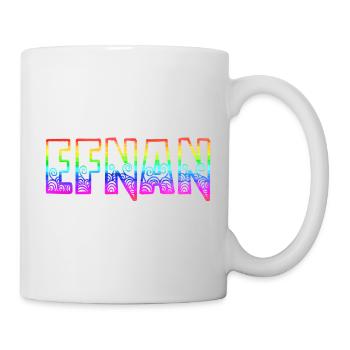 EFNAN RS Arc-en-ciel - Mug blanc - blanc - Droite