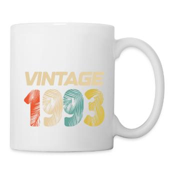 Vintage 1993 Retro - Bestseller - Tasse - Weiß - Rechts