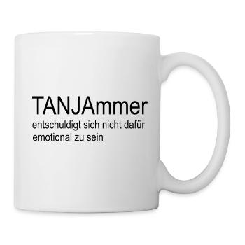 Top moderner T-Shirt Design Must have 2024 - Tasse - Weiß - Rechts