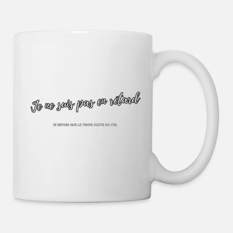 Delay dictatorship - Mug - white