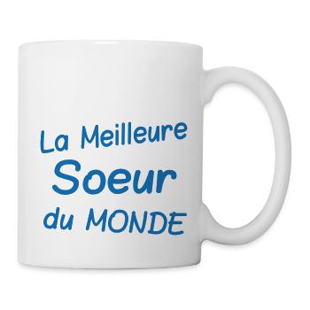 La meilleure soeur du monde - Mug blanc - blanc - Droite
