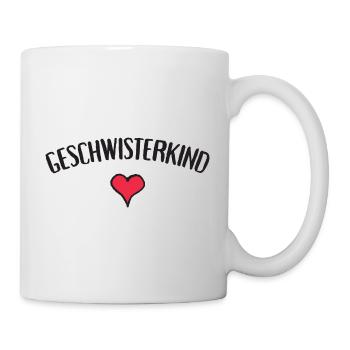 T-shirt cœur de frère et sœur - Mug blanc - blanc - Droite