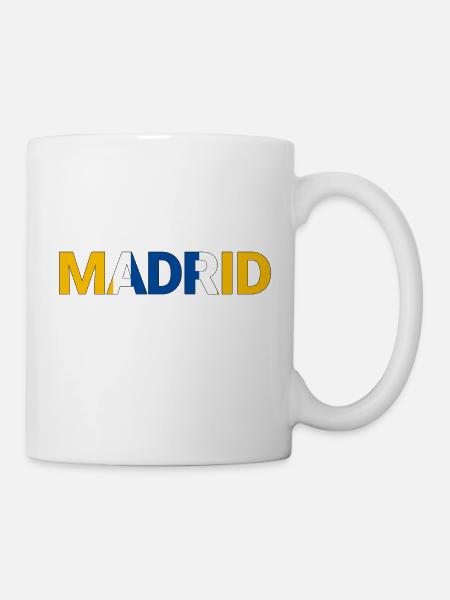 Madrid - Tasse - Weiß