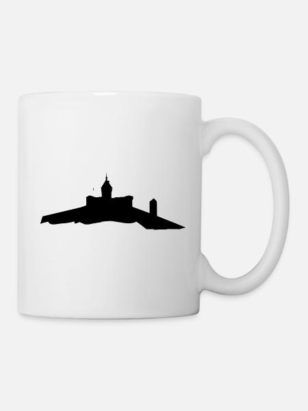 Munot Black - Tasse - Weiß