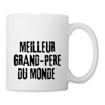 Meilleur grand père du monde - Mug blanc - blanc - Droite