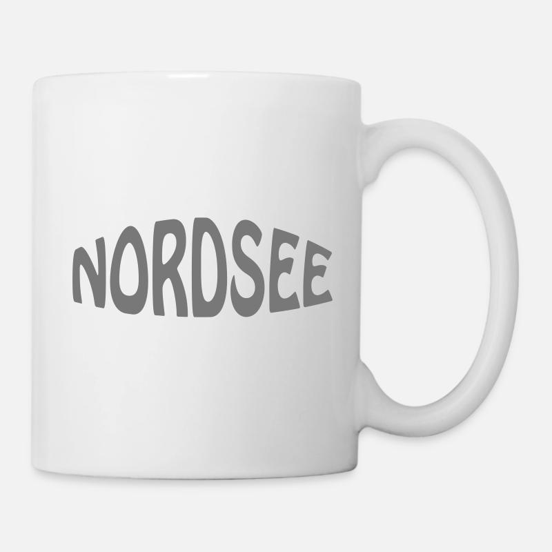 Nordsee - Tasse - Weiß