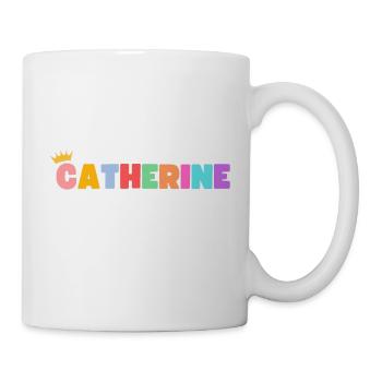 Catherine! Personnalisable - Mug blanc - blanc - Droite