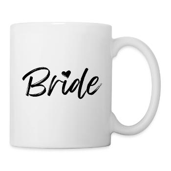 Bride Braut Junggesellinnenabschied - Tasse - Weiß - Rechts