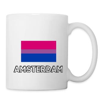 Bi Pride Flag Amsterdam - Mug - white - Right