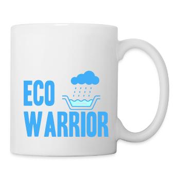 Réservoir d’eau de pluie - récupération de l’eau de pluie - Mug blanc - blanc - Droite