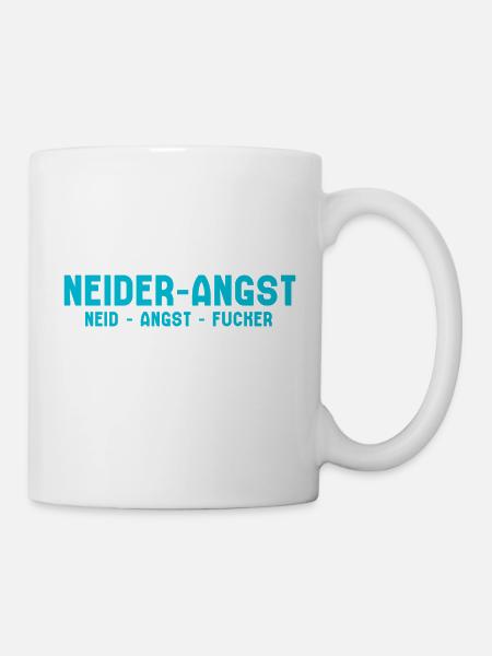 Neid - Tasse - Weiß