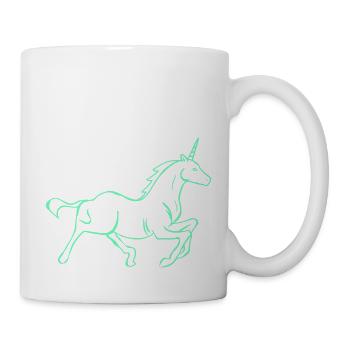 Licorne 1 - Mug blanc - blanc - Droite
