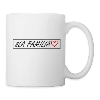 La Familia Herz - Tasse - Weiß - Rechts